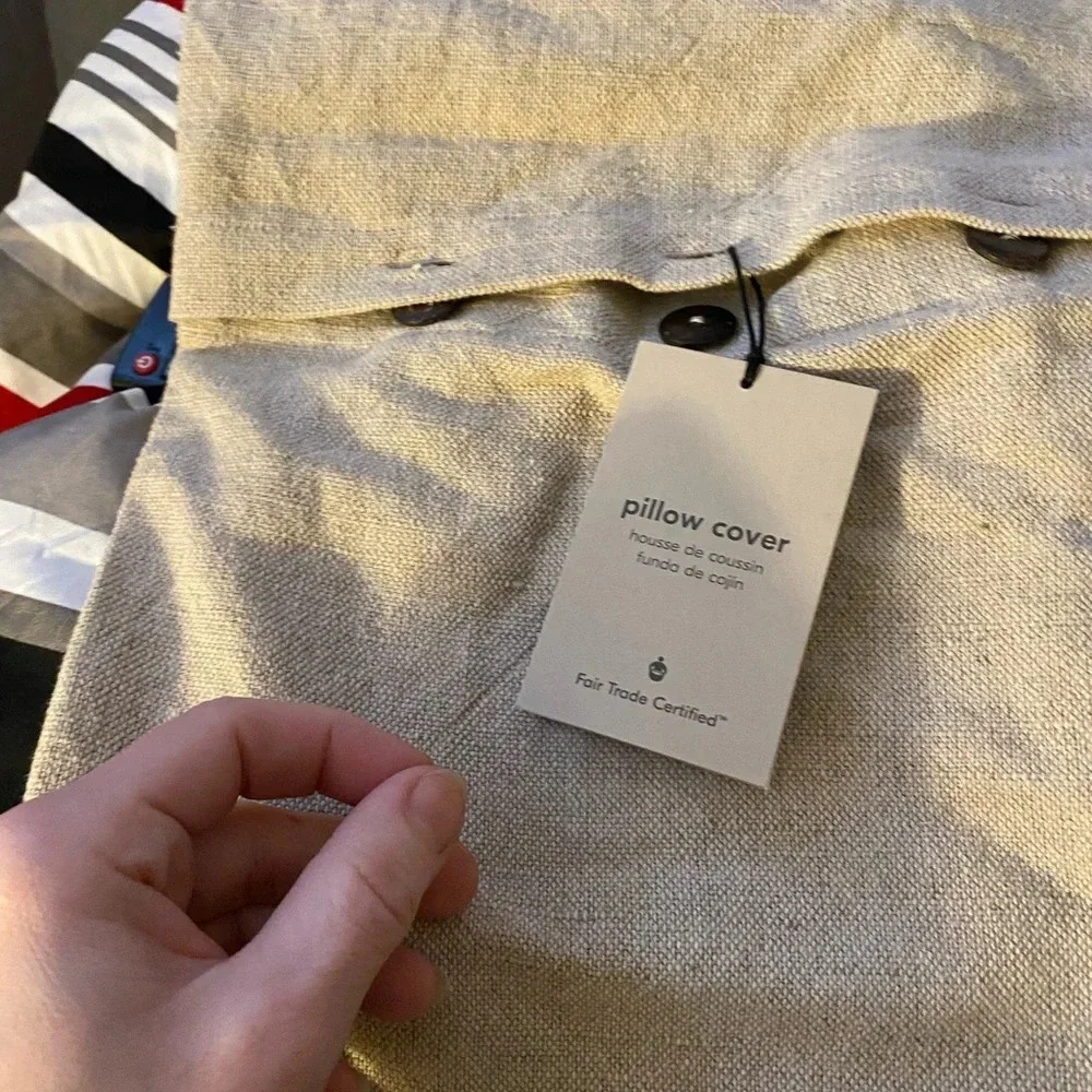 West elm pillow cover new